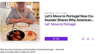 Thinking About Moving to Portugal? There’s a Podcast for That taken RTP (Expat)